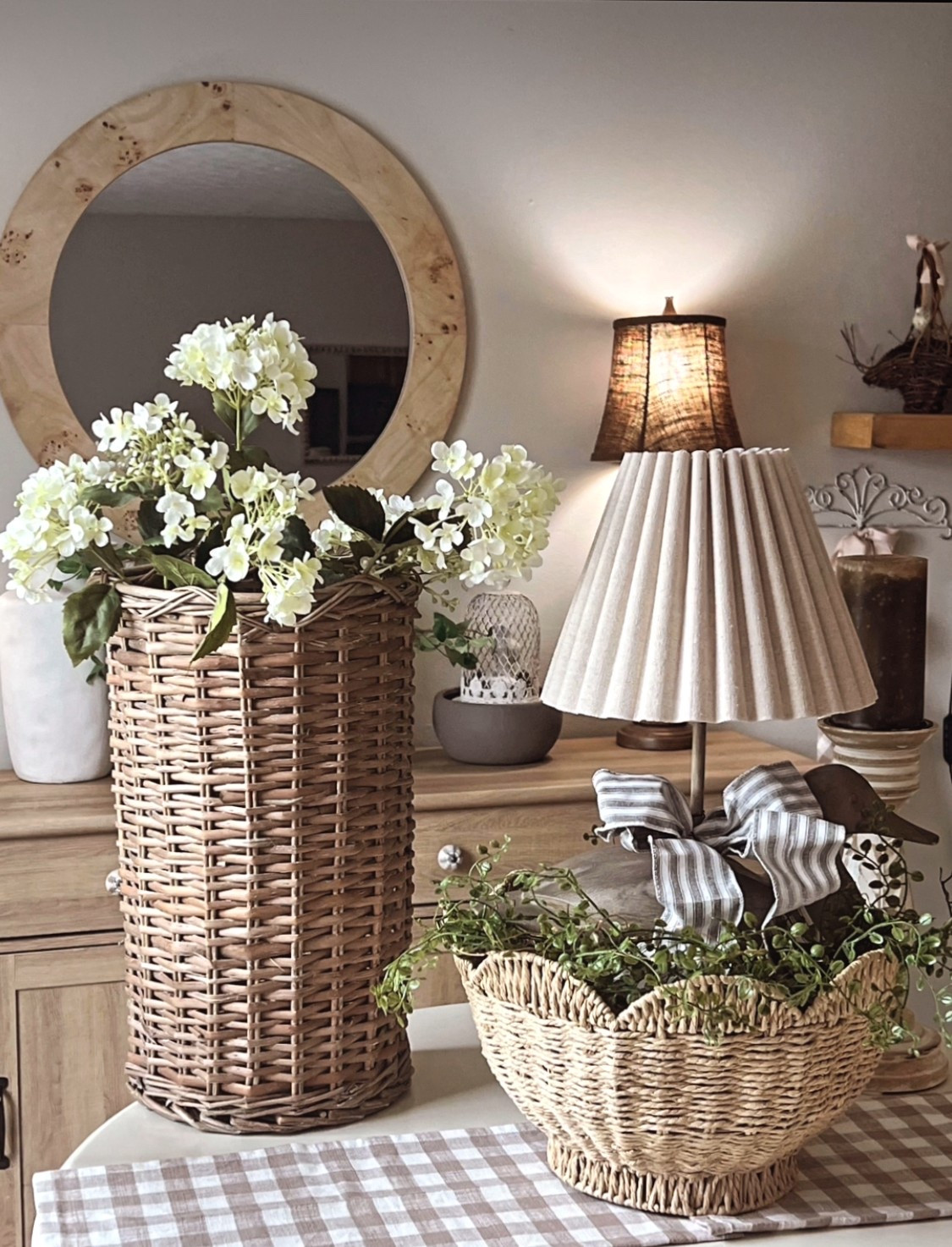 Baskets are a fun and beautiful way to decorate your home 🤎

#LTKFindsUnder50 #LTKHome #LTKStyleTip