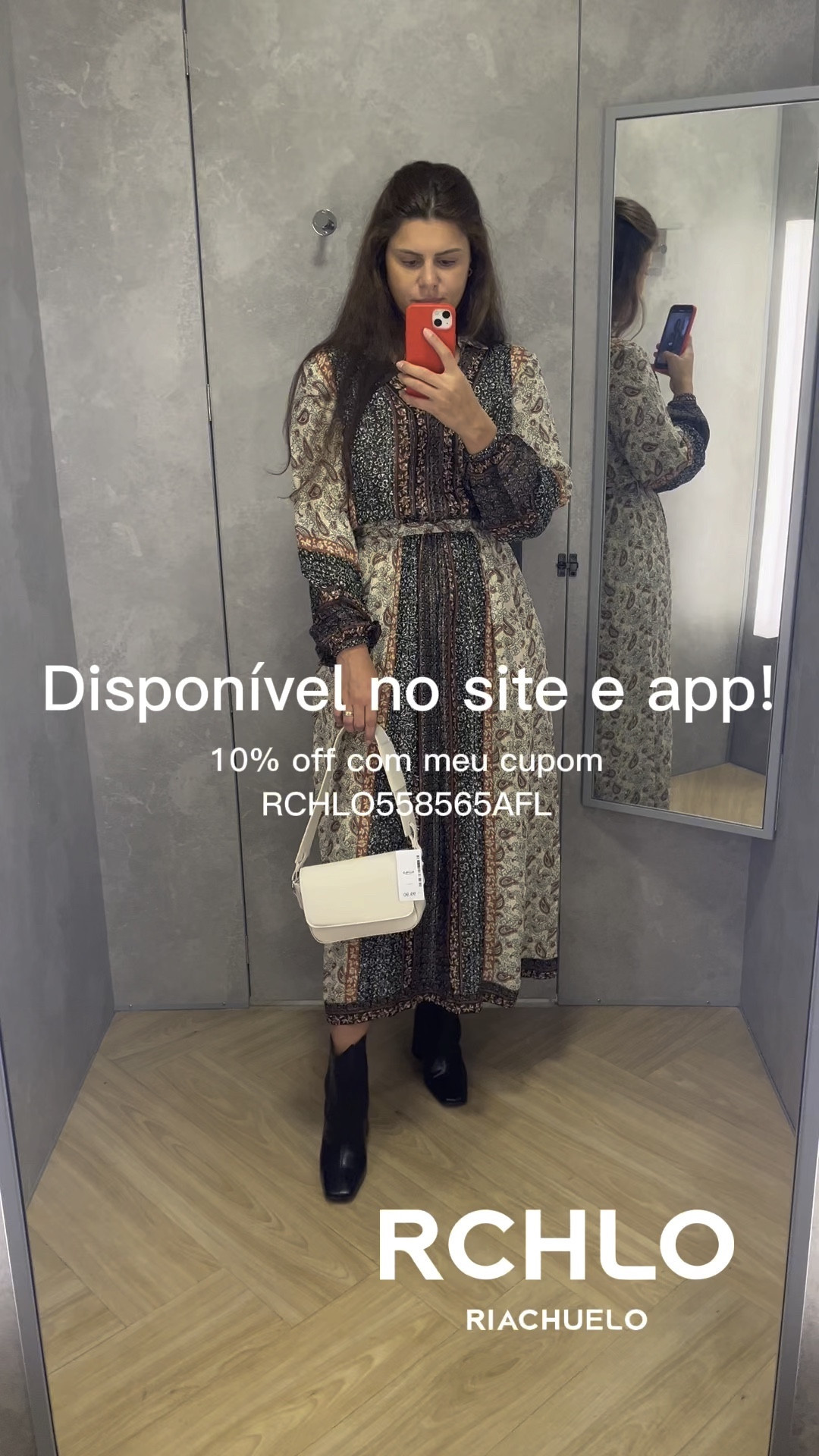 News ! Novidade na @riachuelo site e app !!🚨 10% off usando meu cupom RCHLO558565AFL #SomosRchlovers #RiachueloLTKChallenge

Descontos progressivos do site
R$ 20 OFF  Nas compras acima de R$ 200
R$ 50 OFF Nas compras acima de R$ 250
R$ 90 OFF Nas compras acima de R$ 350

Referência das peças:
Vestido P Ref: 14778246
Bota Preta 37 Ref: 14996855
Bolsa off white  Ref: 14751747

#LTKSale #LTKcurves #LTKbrasil