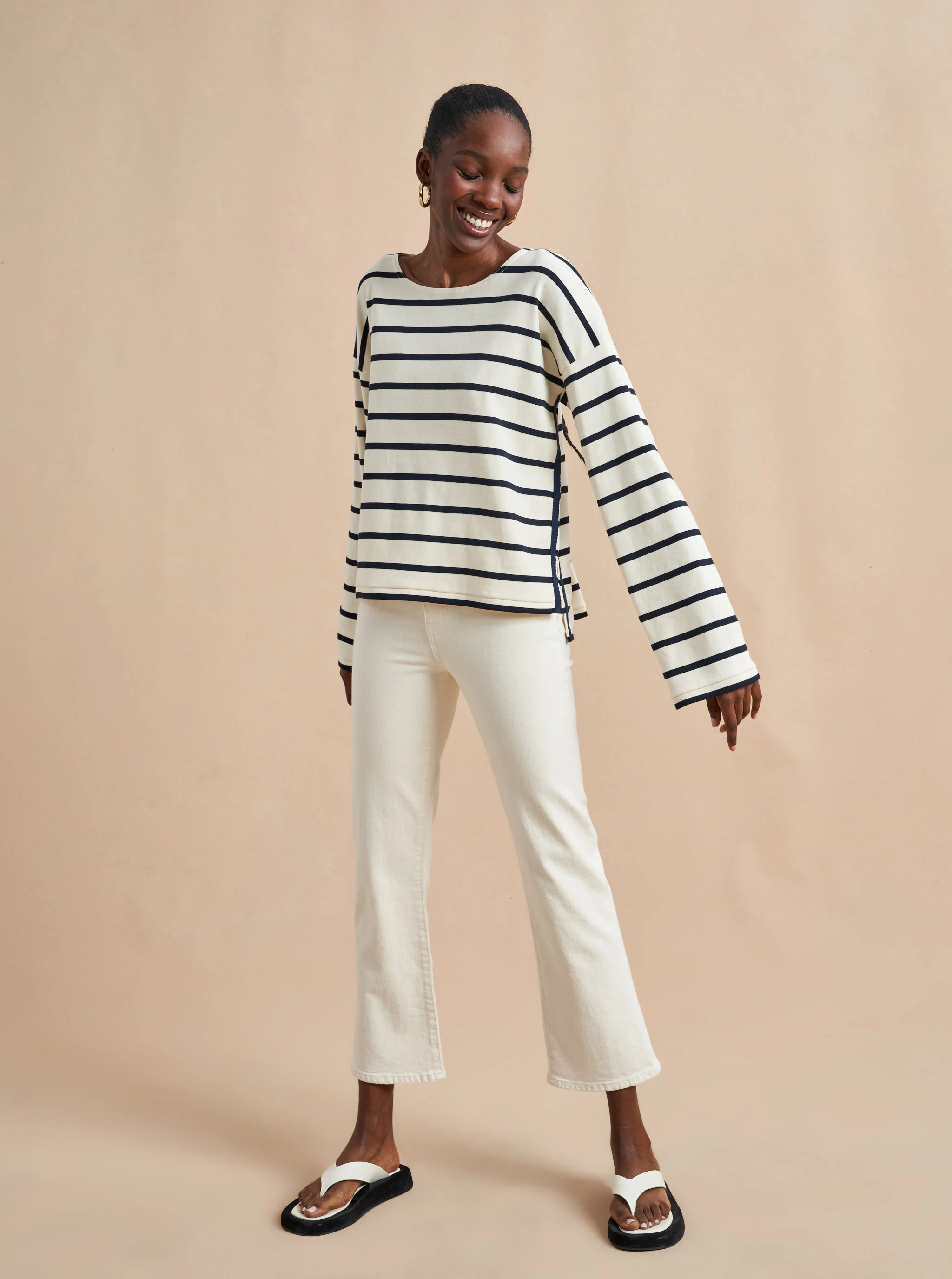 Breton Long Sleeve Tee Stripe | La Ligne NYC | La Ligne