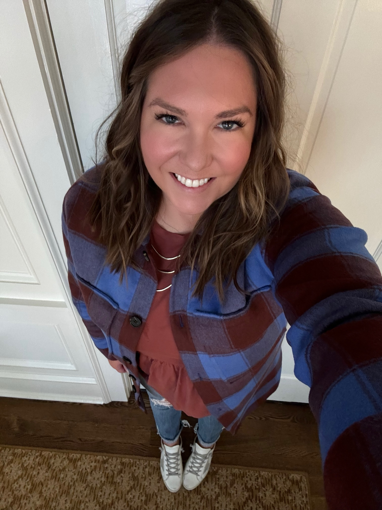 Another outfit from BlackBerry Farm and this jacket came in handy for wine tasting. It was cool in the cellar where we did the tasting so you definitely needed a warmer layer. I love the bright blue color in this jacket and will be wearing it all fall and winter  

#LTKSeasonal #LTKshoecrush #LTKtravel