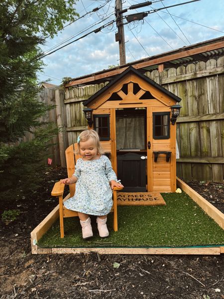 Outdoor playhouse for toddlers 

#LTKSeasonal #LTKkids