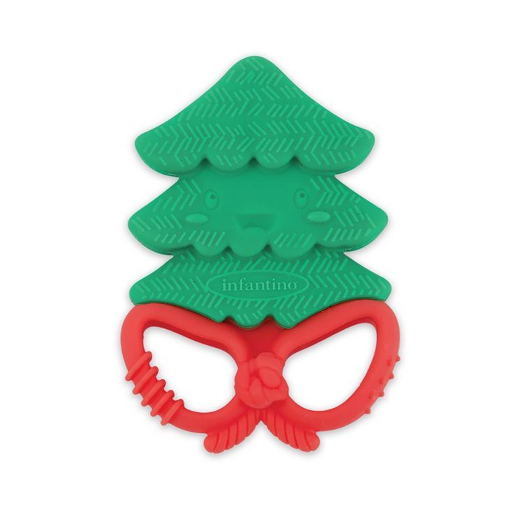 Infantino Go gaga! Holiday Silicone Teether - Tree | Target