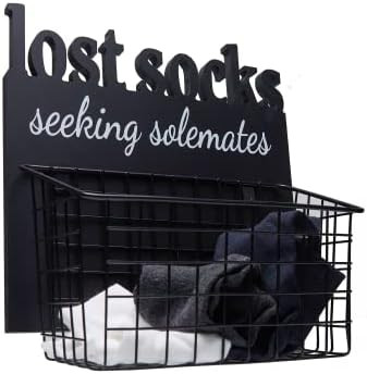 EVA murmure Cutout Letters Lost Socks - Laundry Room Organization, Farmhouse Laundry Room Decor A... | Amazon (US)