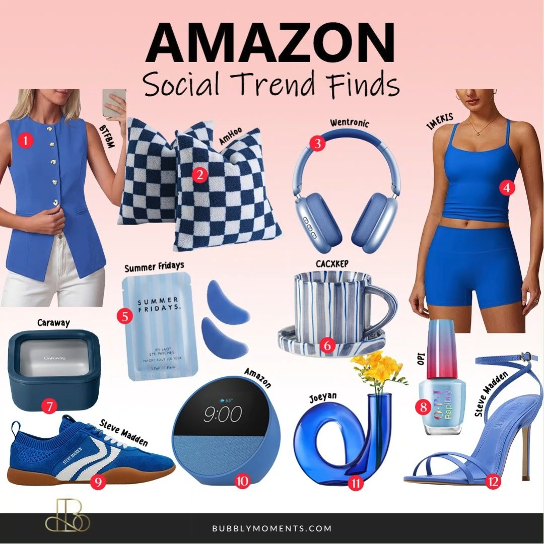 These Amazon social trend finds are everywhere right now ✨ From viral fashion pieces to everyday essentials and must-have accessories, these are the trending finds everyone is adding to cart. Perfect for upgrading your daily routine, refreshing your style, or finding those little things that make life easier and more fun.
Whether you love cozy home finds, cute outfits, beauty favorites, or trendy accessories, this roundup has a little bit of everything. These picks are stylish, practical, and easy to use for everyday life. Save this post for your next Amazon scroll and tap to shop the viral finds everyone is talking about 💕
#LTKStyle #LTKFinds #LTKBeauty #AmazonFinds #TikTokMadeMeBuyIt #AmazonFavorites #ViralFinds #TrendingNow #AmazonMustHaves #OnlineShopping #DailyFinds #MustHaveItems #TrendingProducts #FashionFinds #HomeFinds #BeautyFinds #LifestyleFinds #AmazonDeals #InternetFamous #ViralProducts #ShopWithMe #AmazonTrend 

 