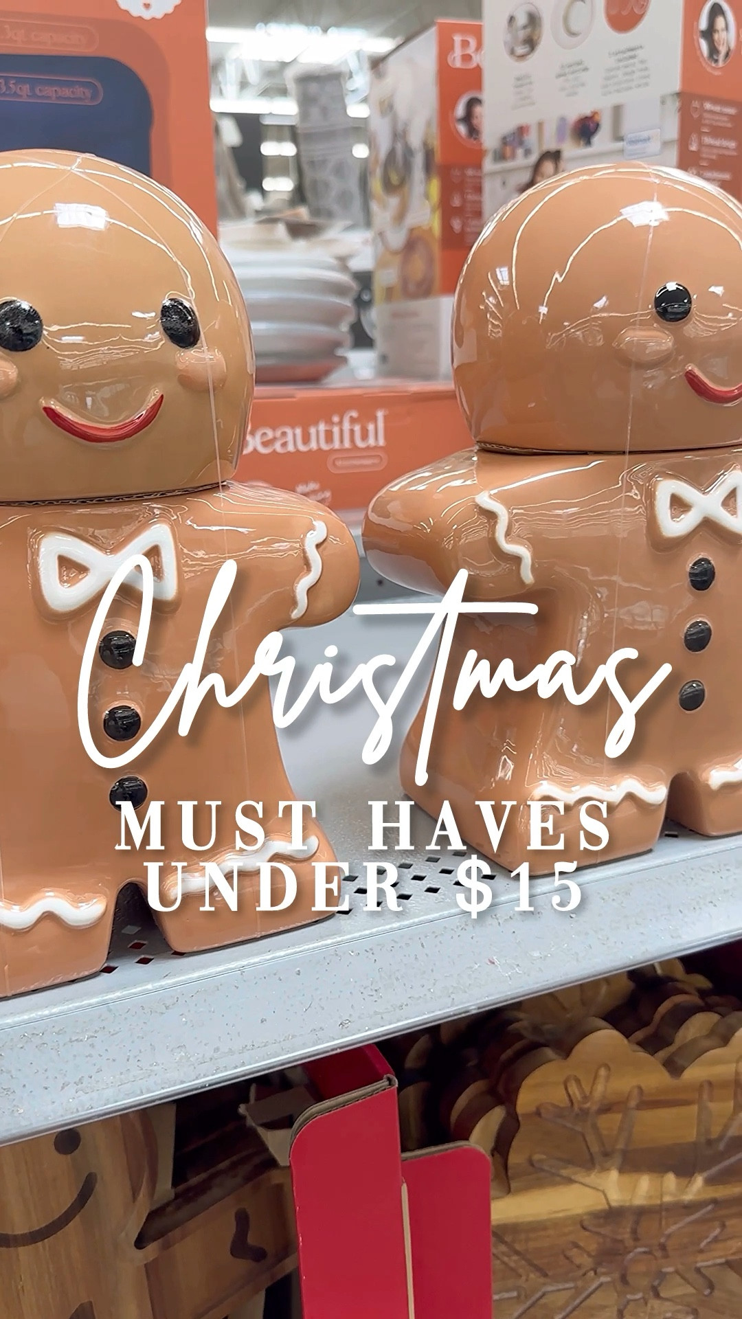 SAVE THIS + RUN! Can you believe this large gingerbread man cookie jar is only $10? It's such a steal, + check out more must-haves finds for this holiday. Some of these would also be perfect for gifting.
Tap the link in profile for links a VO
#christmas #christmasdecor #pinkmas #pinkchristmas #pinkdecor #gingerbread #gingerbreadman #gingerbreadhouse #nutcracker #cutethings #christmastree #xmas #whitechristmas #barbie #coffeebar #christmasbaking #hotcocoabar #tiktokmademebuyit #holidaydecor #walmart #target #dollartree
#holidayshopping #giftguide #giftsunder5 #giftsunder10 #5below #traditionalchristmas #decoracion #decoracionnavideña #baking #coffeelover #gingerbreadpillow #hobbylobby #homegoods #kawaii #shelfdecor #livingroomdecor #watertok #glasscups #walmarthome #disneychristmas #girlv #shelfdecor