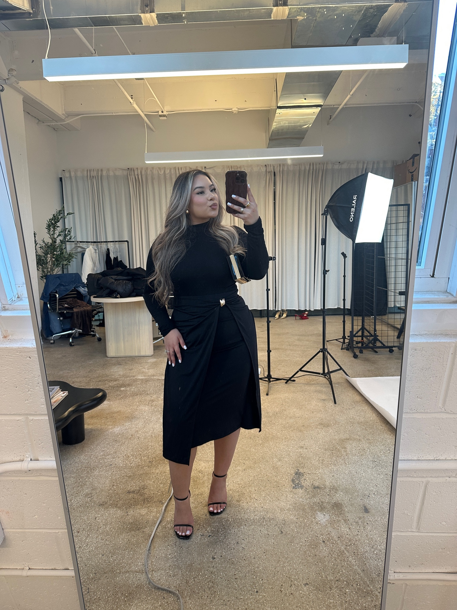 Holiday Outfit Inspo🖤✨ - This look is with an open toe shoe,  love it 😍 

#LTKHoliday #LTKSeasonal #LTKStyleTip