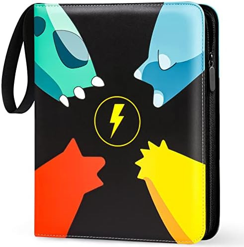 zeerliki 9-Pockets Trading Card Binder with Sleeves,Card Binder Collect Holder Case,900 Pockets Z... | Amazon (US)