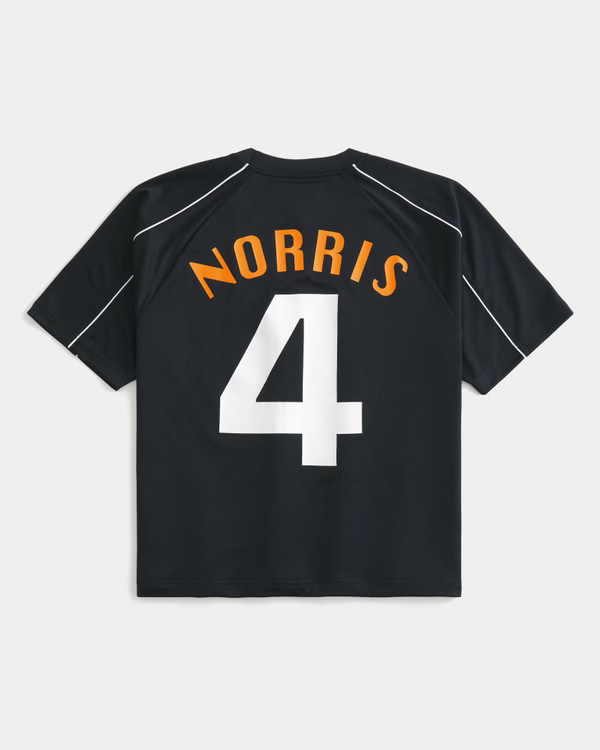 Men's Boxy McLaren Graphic Soccer Jersey | Men's Graphics Shop | HollisterCo.com | Hollister (US)