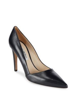 Saks Fifth Avenue Made in Italy - Erika Leather Point-Toe Pumps | Saks Fifth Avenue OFF 5TH