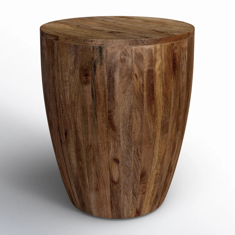 Vivenne Mango Wood End Table | Wayfair North America