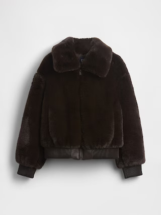 Faux Fur Bomber Jacket | Gap (US)