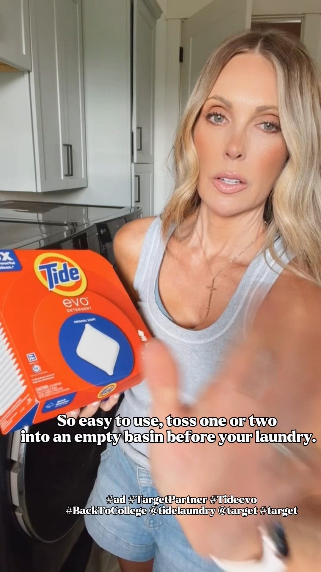 #ad #TargetPartner So easy to use! Toss one or two tiles into an empty basin before your college laundry load.
#Tideevo #BackToCollege @tidelaundry @target #target @Shop.LTK  #liketkit 

 #LTKdayinmylife #LTKHome #LTKSaleAlert