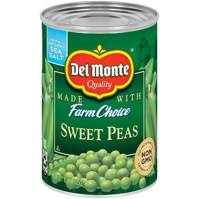 Del Monte Sweet Peas - 15oz | Target