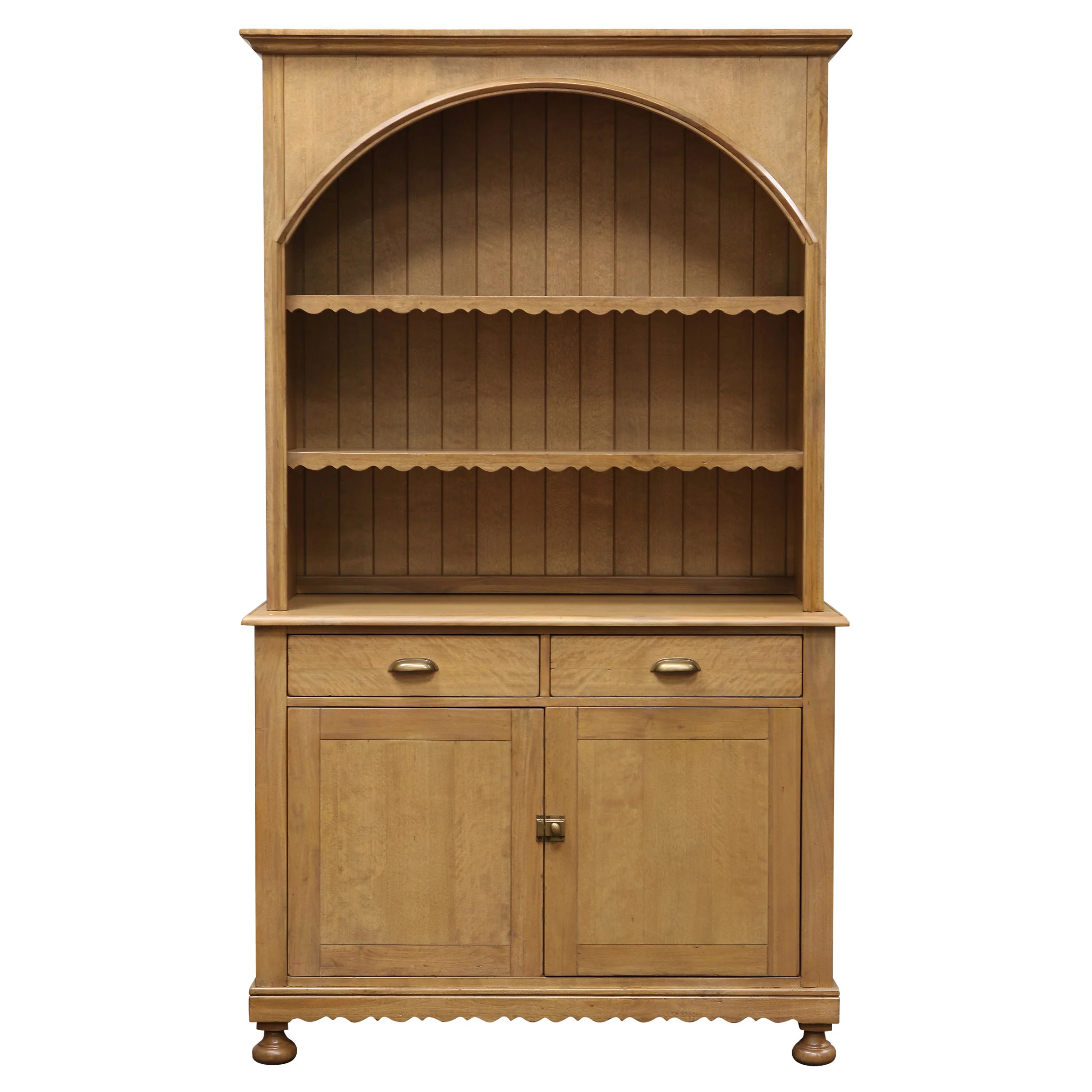 Freya Display Cabinet with Hutch | Magnolia