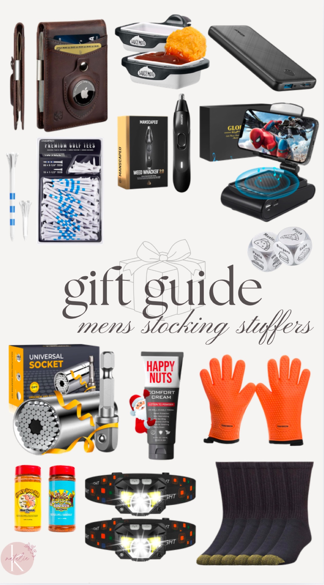 Men’s stocking stuffers gift guide! All are from Amazon!

#LTKMens #LTKGiftGuide #LTKFindsUnder50