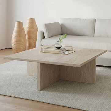 Santa Rosa Square Coffee Table (44") | West Elm (US)