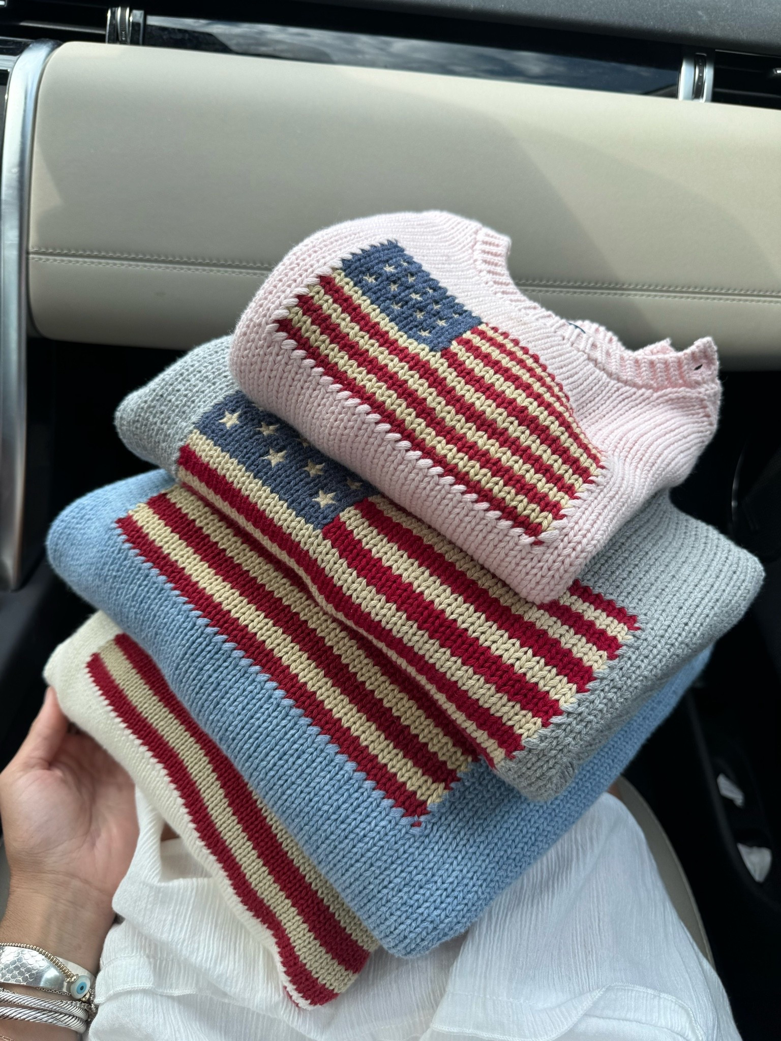Ralph Lauren flag sweater