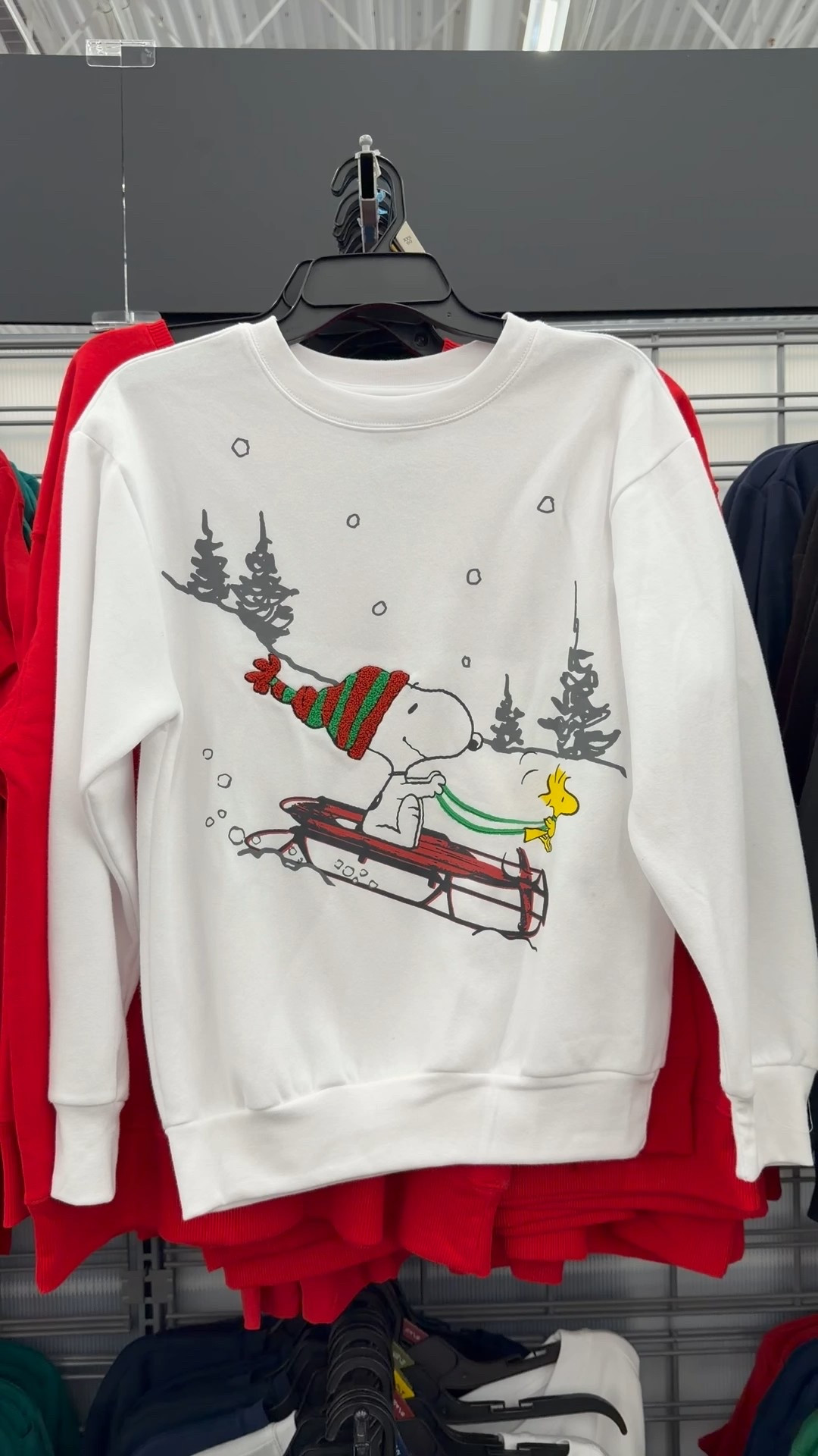 Adorable snoopy Christmas sweatshirt!!! It’s got embroidery too! 

#LTKHoliday