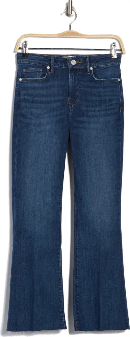 FRAME Raw Crop Mini Bootcut Jeans | Nordstromrack | Nordstrom Rack