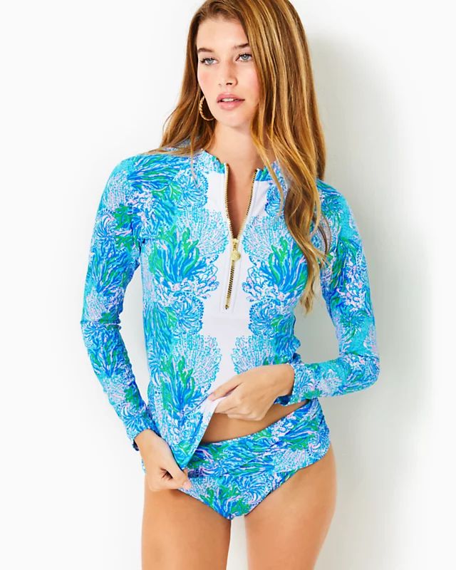 Nayte Rashguard Swim Top | Lilly Pulitzer | Lilly Pulitzer