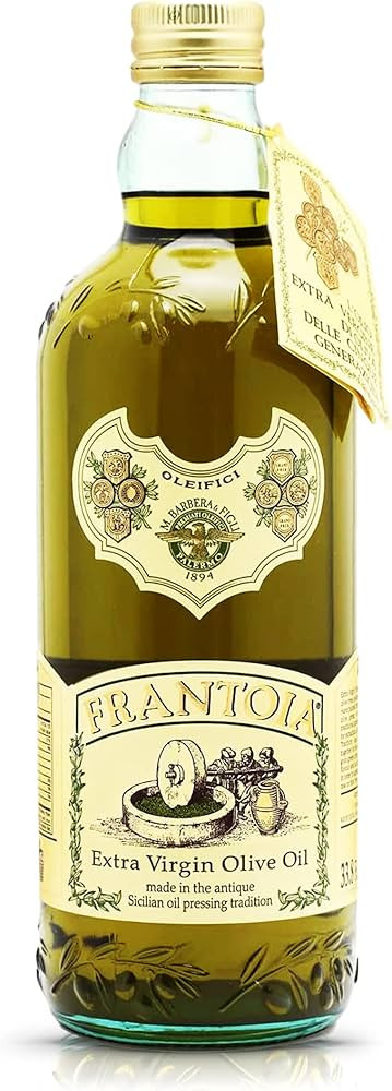 Frantoia Extra Virgin Olive Oil from Italy - Fruity, Unfiltered, Cold Extracted Authentic Sicilia... | Amazon (US)
