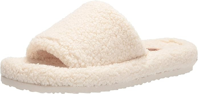 Amazon Essentials Women's Faux Sheepskin Slide Slipper | Amazon (US)