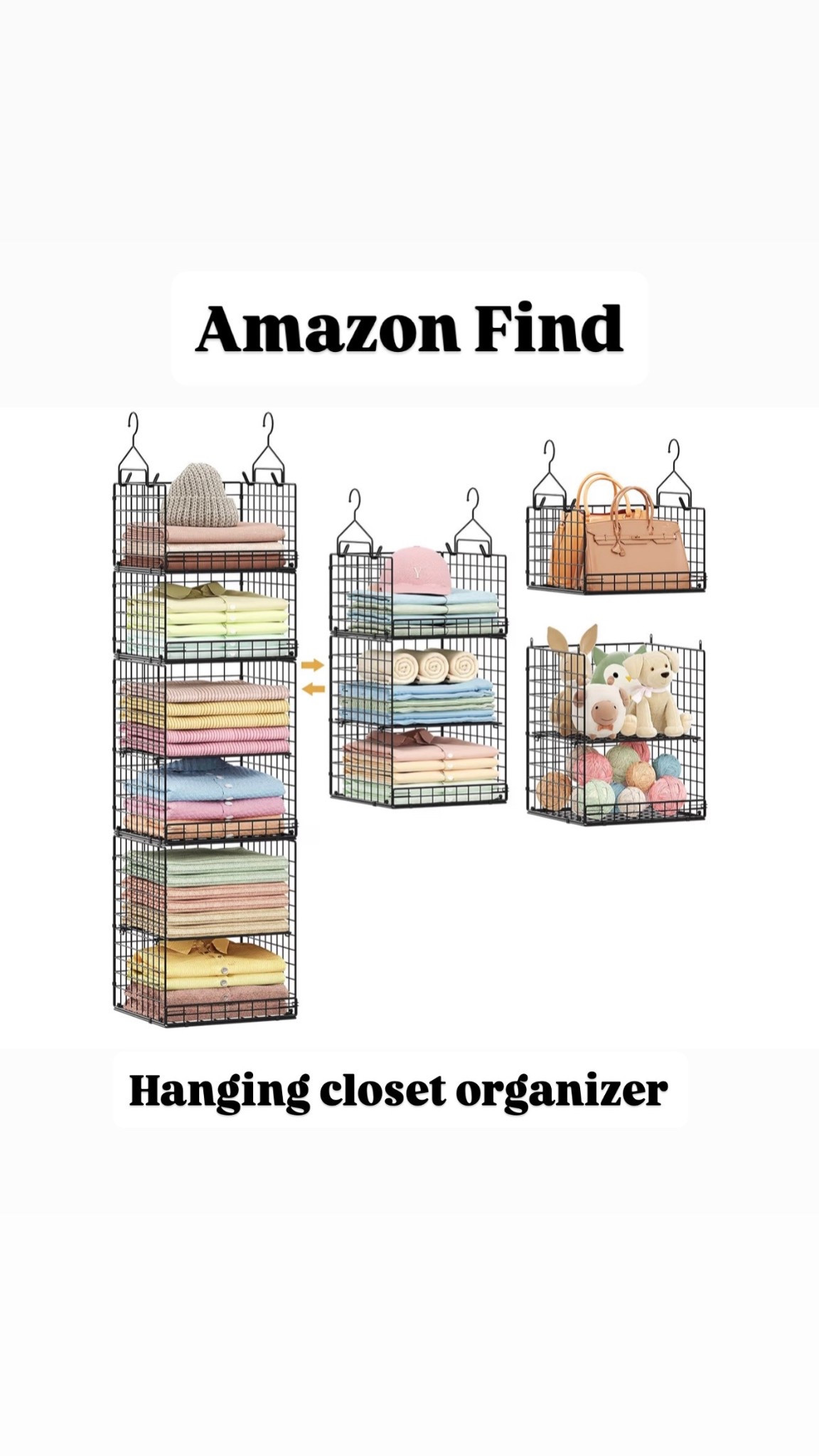 Closet hanging rack 

#LTKSeasonal #LTKdayinmylife #LTKHome