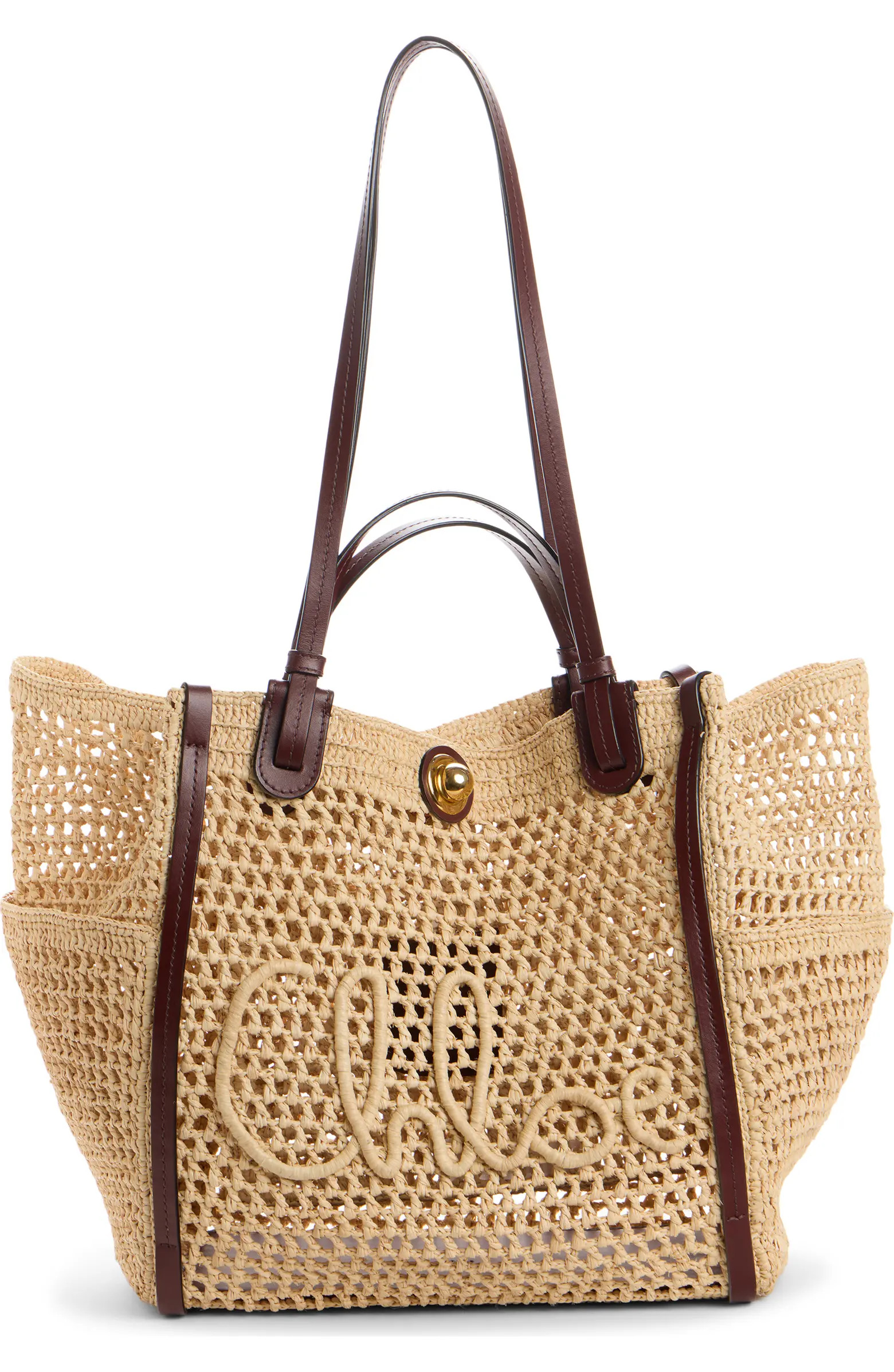 Summer Banana Raffia Tote | Nordstrom