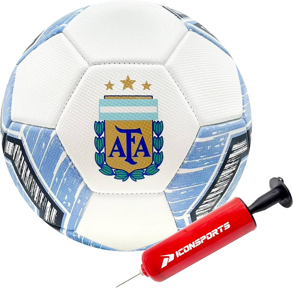 Icon Sports Officially Licensed Argentine Football Association Soccer Ball | Amazon (US)