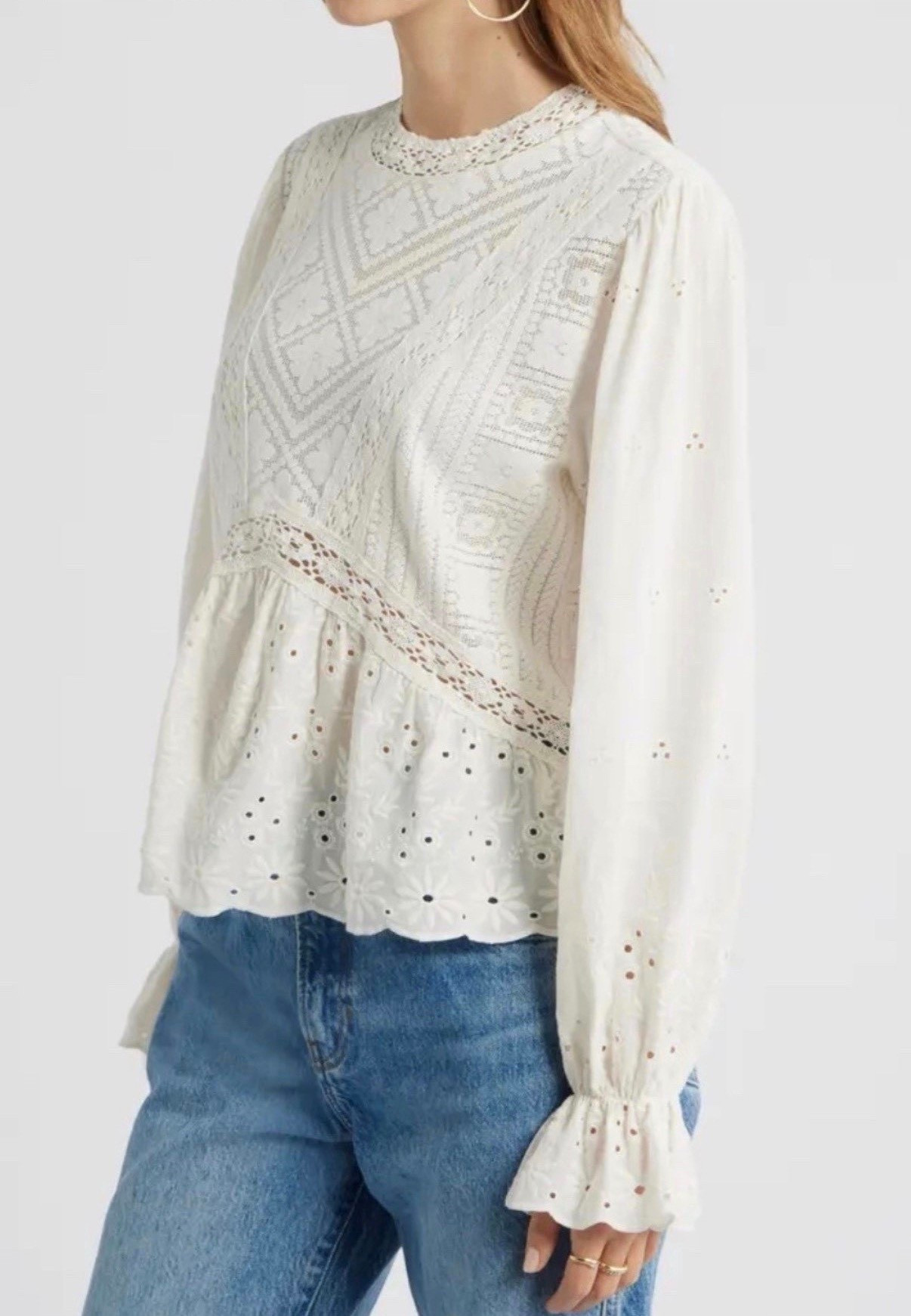 Lace top

Spring top
White top
Lace top


#LTKstorytime