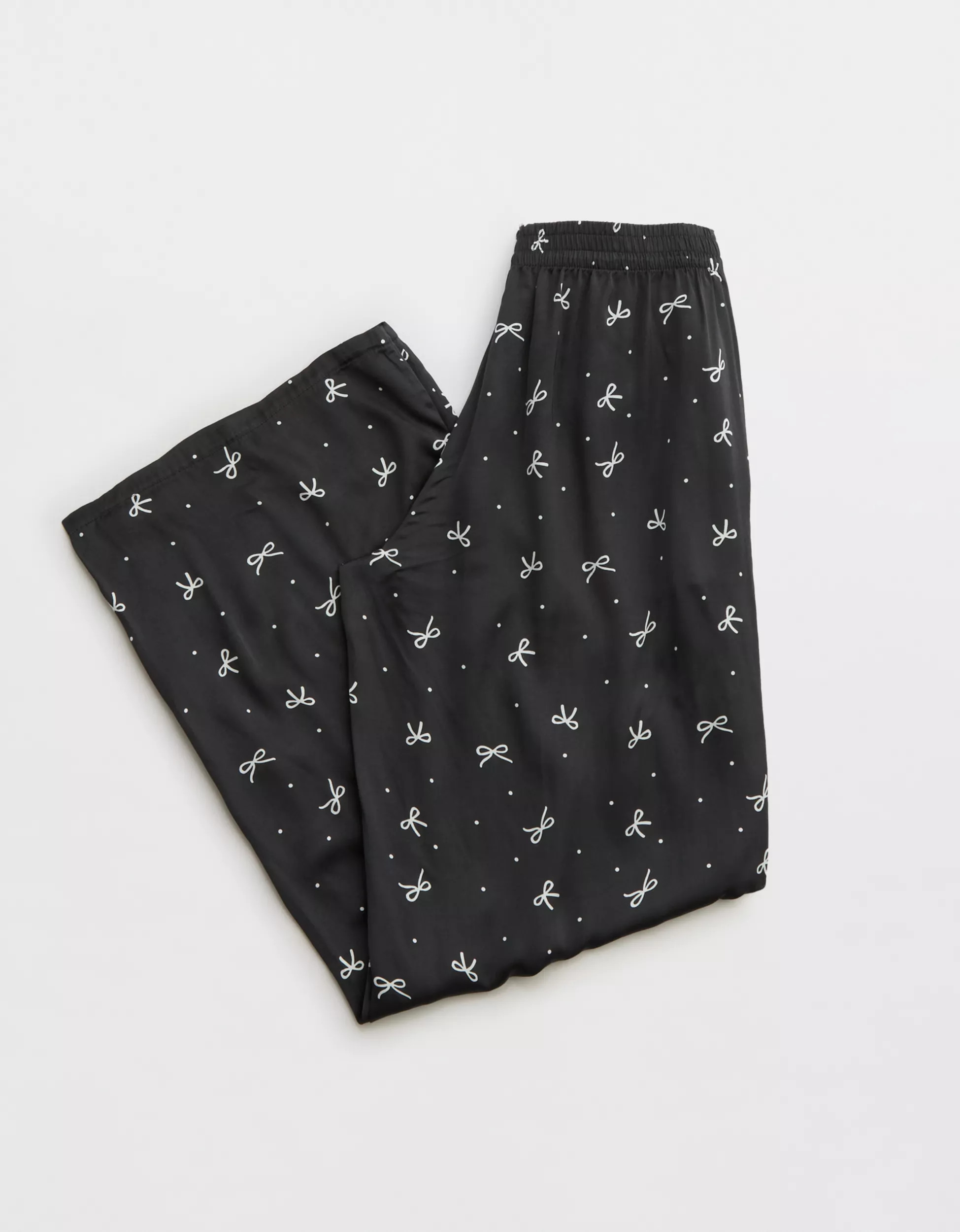 Aerie Off-Duty Satin Trouser PJ | Aerie