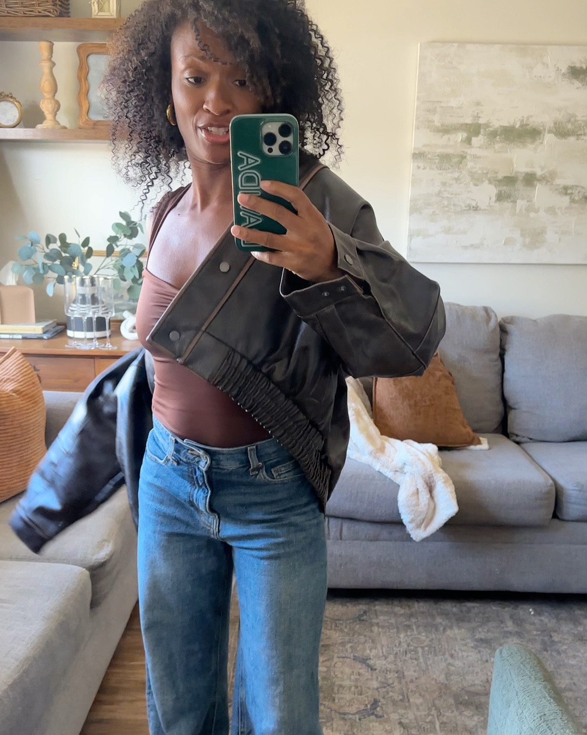 Faux leather jackett

#LTKHoliday #LTKGiftGuide #LTKPetite