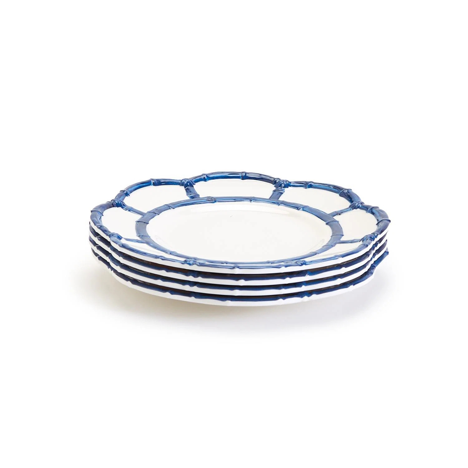 Set Of 4 Bamboo Touch Salad / Dessert Plate (Set of 4) | Wayfair North America