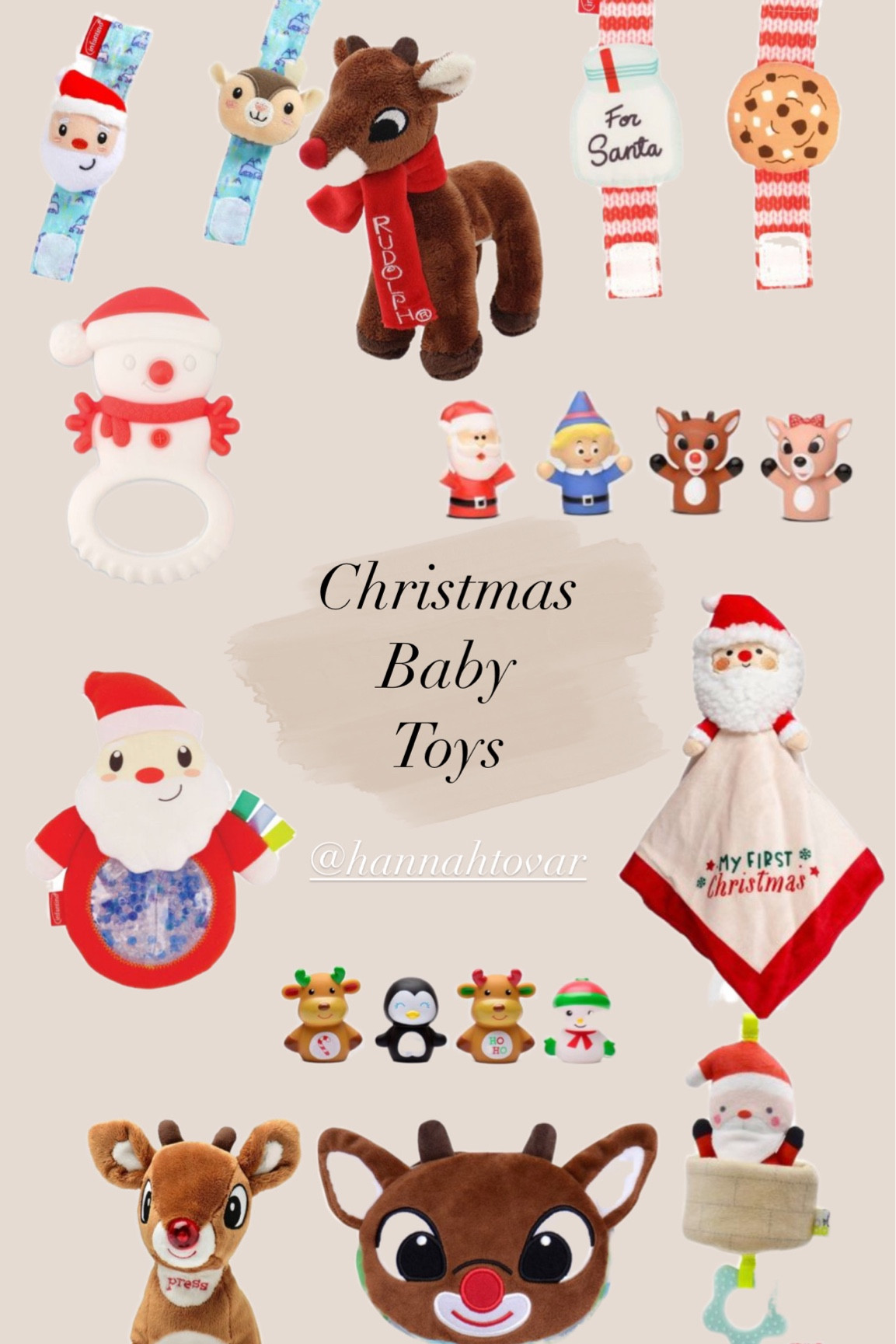 Christmas baby toy 