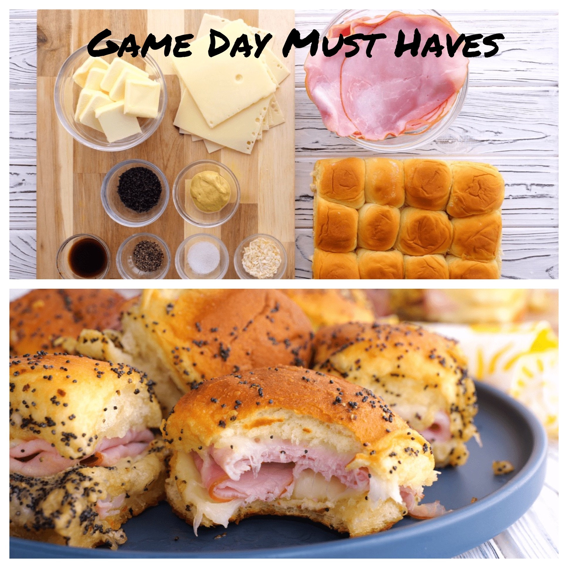 🏈 Game Day Ready: The Ultimate Ham & Swiss Sliders!
Nothing says Super Bowl Sunday like a tray of hot, melty Ham & Swiss Sliders. 🏟️ These are our absolute go-to because they take minutes to prep but disappear in seconds. The secret is that buttery, poppyseed glaze, it’s a total game-changer!
Whether you’re in it for the halftime show or the actual game, these pull-apart sandwiches are the MVP of any snack spread.

Why we love them:
• Crowd Favorite: Perfectly sized for grabbing between plays.
• Make-Ahead Friendly: Assemble them in the morning and pop them in the oven right before kickoff.
• That Glaze: The Dijon and Worcestershire combo gives them that "can't eat just one" flavor.

🛒 Shop the Ingredients & Kitchen Must-Haves
I’ve linked everything you need to recreate these at home, from my favorite 9x13 baking dish to the exact Hawaiian rolls and Dijon mustard we use!

Recipe Courtesy of: Southern Playe, https://www.southernplate.com/ham-and-swiss-sliders/

#SuperBowlSunday #GameDayEats #EasyRecipes #HostessTips #Appetizer

#LTKdayinmylife #LTKHome #LTKfoodie