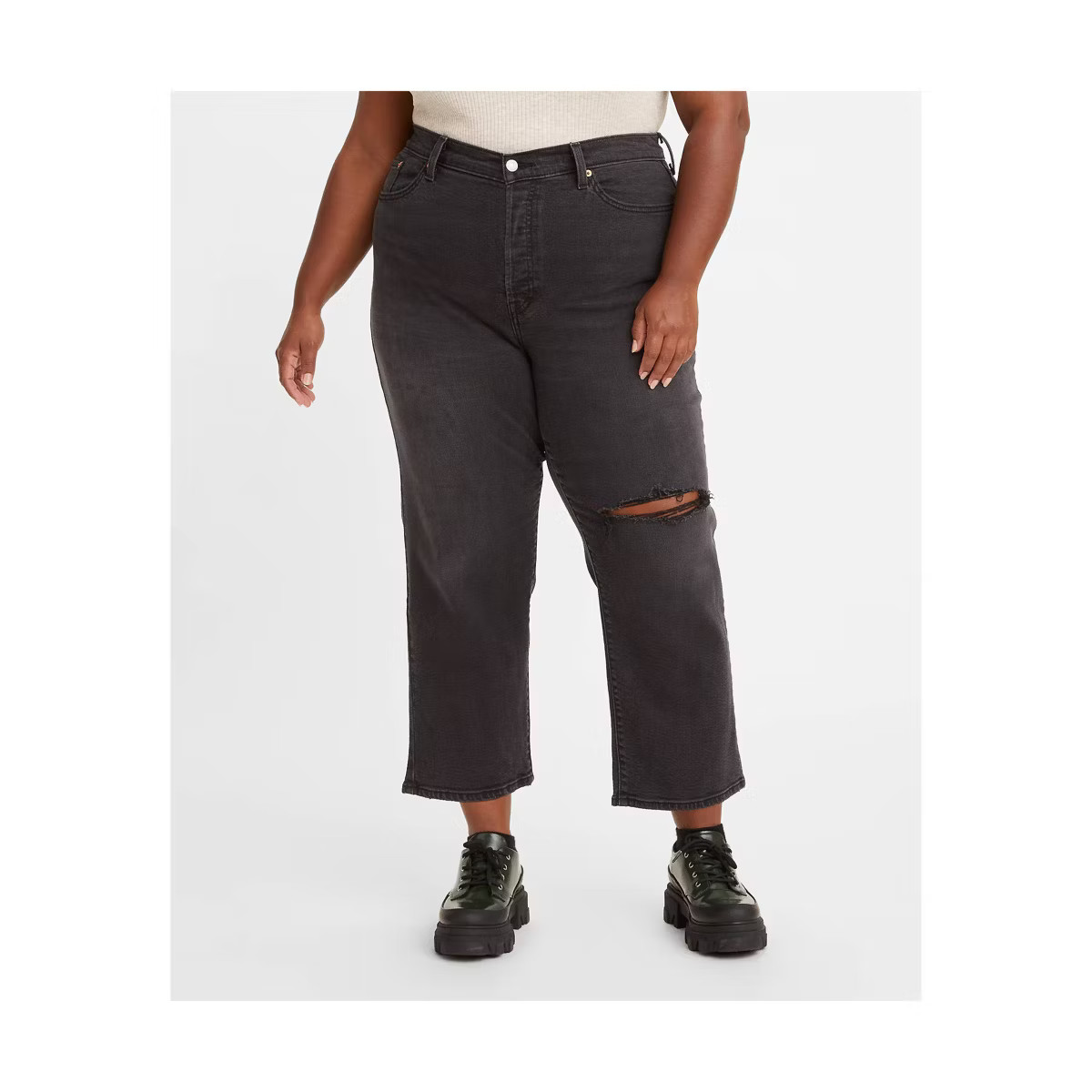 Levi's® Women's High-Rise Wedgie Straight Cropped Jeans | Target