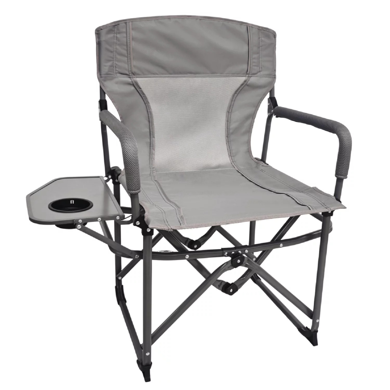 MM Portable Director's Chair:- Grey Flannel | Sam's Club