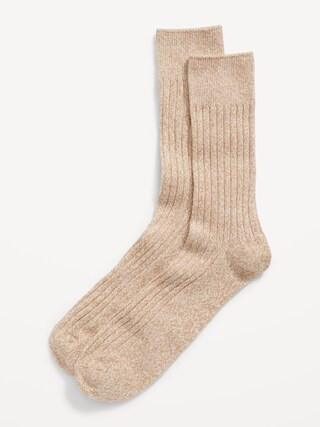 Rib-Knit Crew Socks for Men | Old Navy (US)