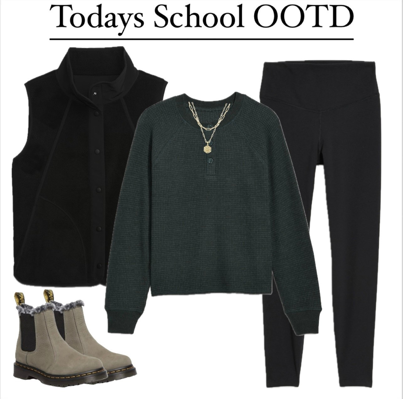 What I’m wearing to work today! #falloutfit #winteroutfitidea #casualoutfit #casualoutfitidea #oldnavy #docmartens #leggingsoutfit

#LTKStyleTip #LTKFindsUnder50 #LTKSaleAlert