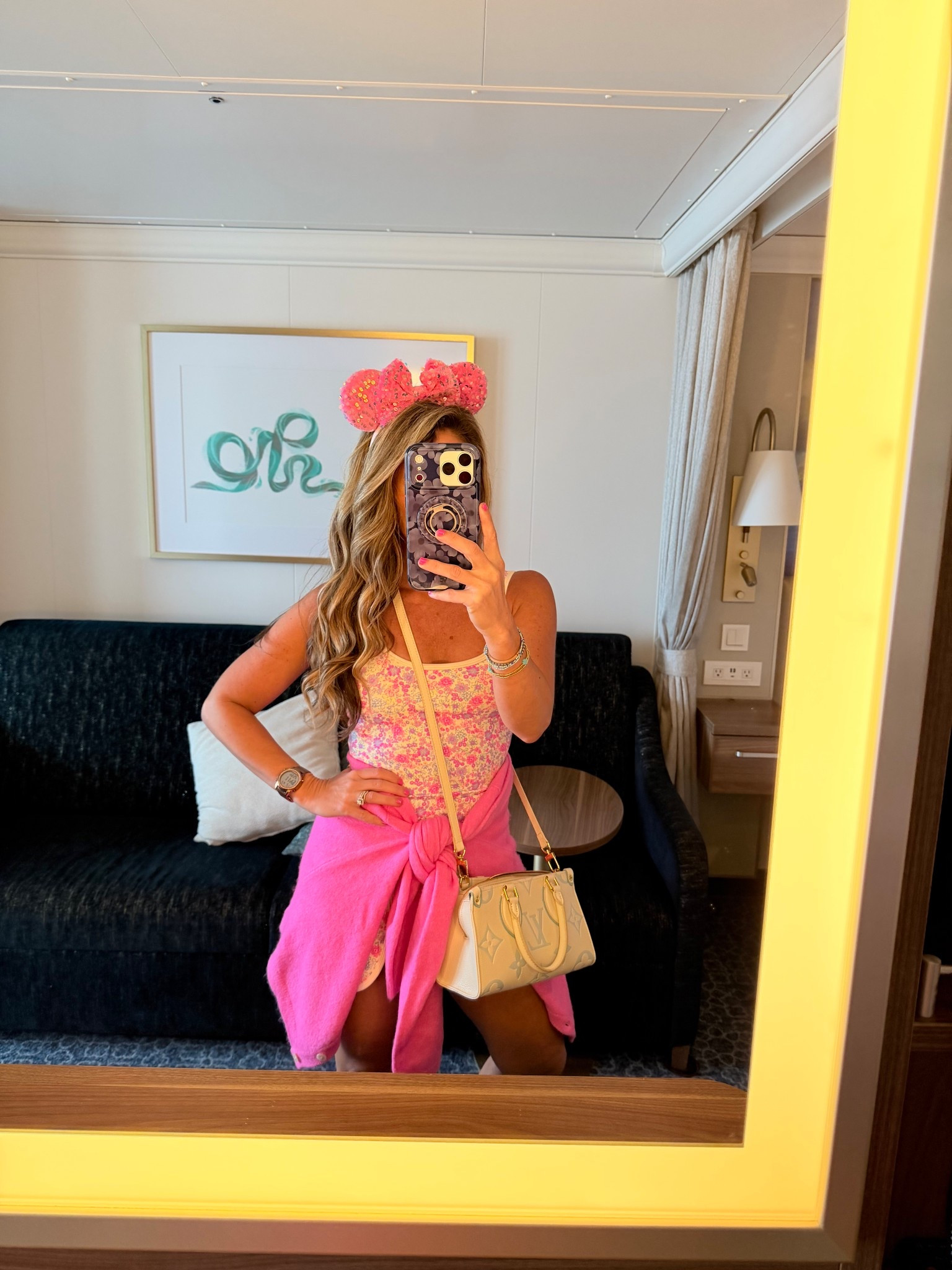 Disney outfits, Disney cruise, Disney wish, Disney pink, athletic wear, travel fit, Ootd