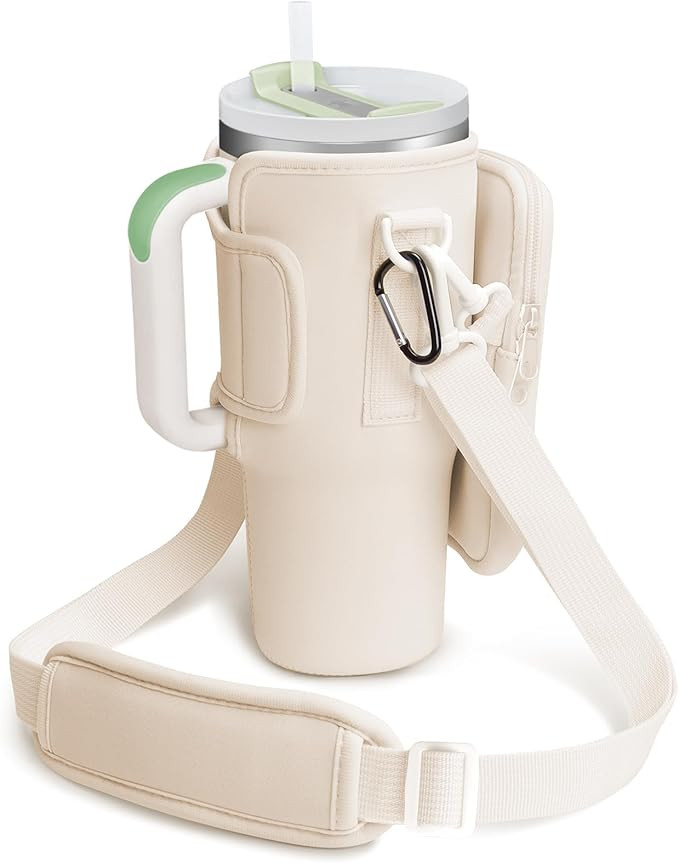 LABNNA Water Bottle Carrier Bag Compatible with Stanley 40 Oz Tumbler with Bottle Pouch Holder St... | Amazon (US)