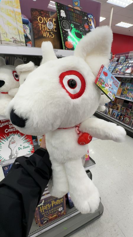 Found the cutest @Target Bullseye plush today! Only $10 and SO soft!! #Targetfinds #TargetChristmas #ChristmasGifts #Christmas2023 

#LTKkids #LTKGiftGuide #LTKHoliday