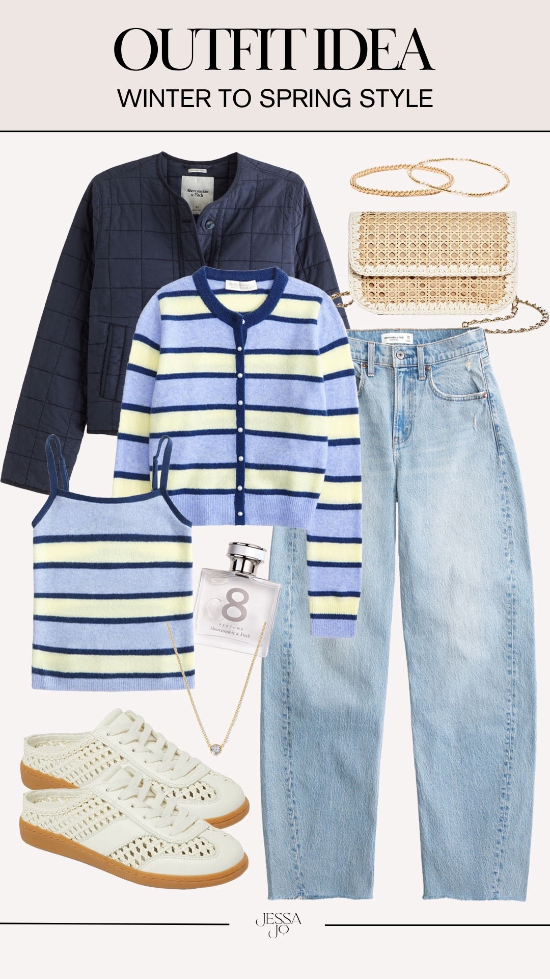 Abercrombie outfit. Abercrombie new arrivals. Abercrombie viral denim event. Abercrombie deals. Abercrombie swing sweater. Abercrombie quilted spring jacket  

#LTKootd #LTKSeasonal #LTKSaleAlert