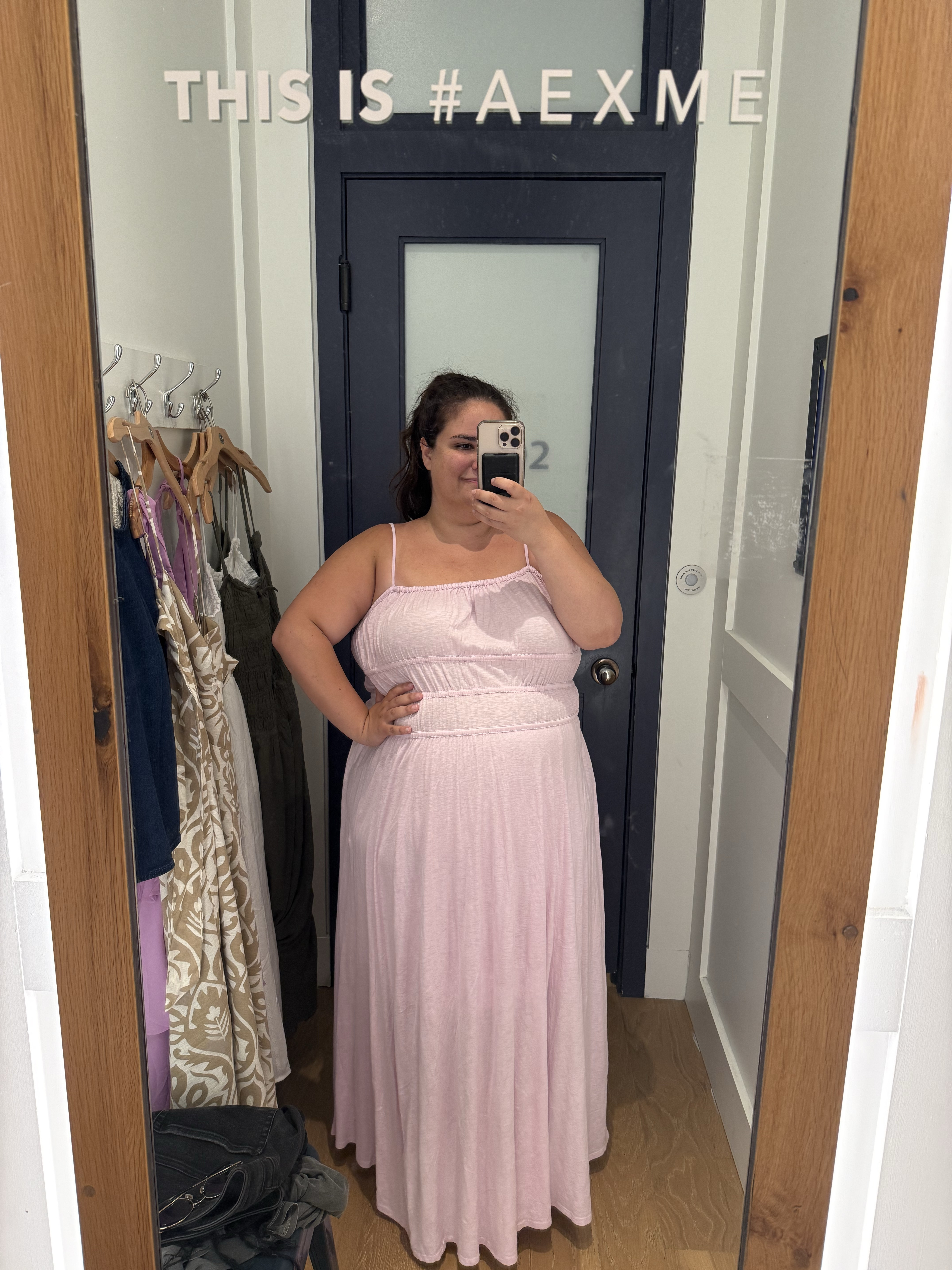 Size 24/26 body in American eagle dress wearing size large 

#LTKPlusSize #LTKStyleTip #LTKFindsUnder50