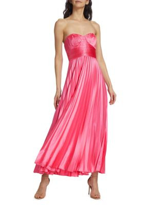Kin Strapless Pleated Gown | Saks Fifth Avenue OFF 5TH