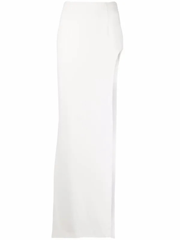 Mônot high-waist cut-out Maxi Skirt - Farfetch | Farfetch (BR)