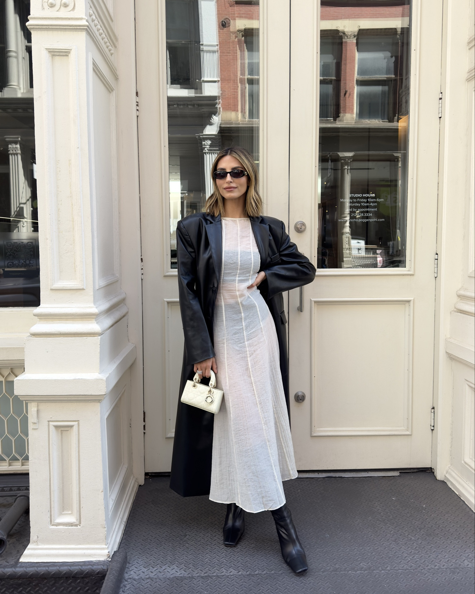 Another NYFW look 🖤