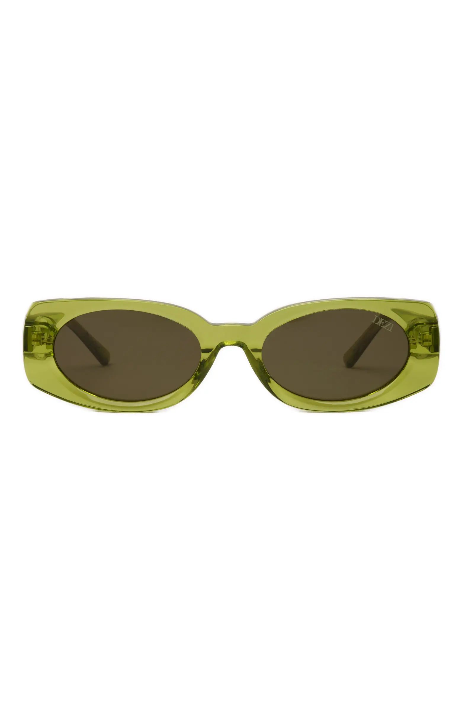 DEZI Booked 52mm Rectangular Sunglasses | Nordstrom | Nordstrom
