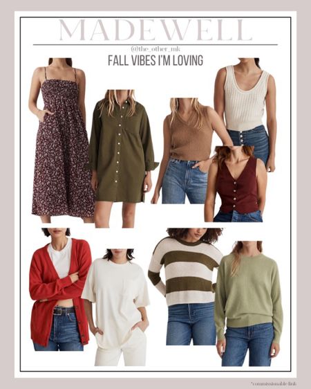 Fall favorites from Madewell! 🍂🤍 

#LTKstyletip #LTKSeasonal