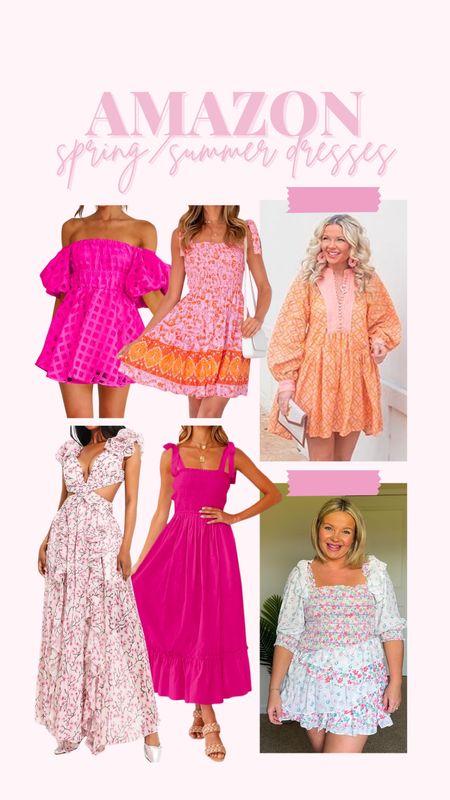 Amazon dresses for spring & summer 🤍💐

Women’s fashion / spring dress / spring outfit / beach vacation outfit / cute dress / floral dress / summer outfit / trending outfit / women’s styles / trendy mom / mom fashion / mom outfit / pink dress / wedding guest dress / wedding guest outfit / mom dresses / amazon fashion / amazon dresses / amazon outfit  

#LTKstyletip #LTKwedding #LTKfindsunder50